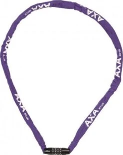 AXA Rigid Kettingslot 120cm -BONTRAGER Verkoopwinkel axa rigid kettingslot paars1