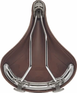 Bontrager Electra Classic Faux Leather Fietszadel -BONTRAGER Verkoopwinkel electra classic faux leather fietszadel brown underneath 2 2