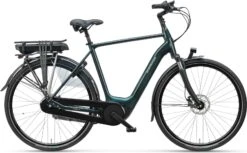 Batavus Finez E-go Active Plus N7 2023 -BONTRAGER Verkoopwinkel finez e go active plus heren jagergroen
