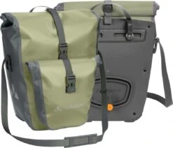 Vaude Aqua Back Plus Fietstassenset -BONTRAGER Verkoopwinkel vaude aqua back plus dubbel legergroen 1